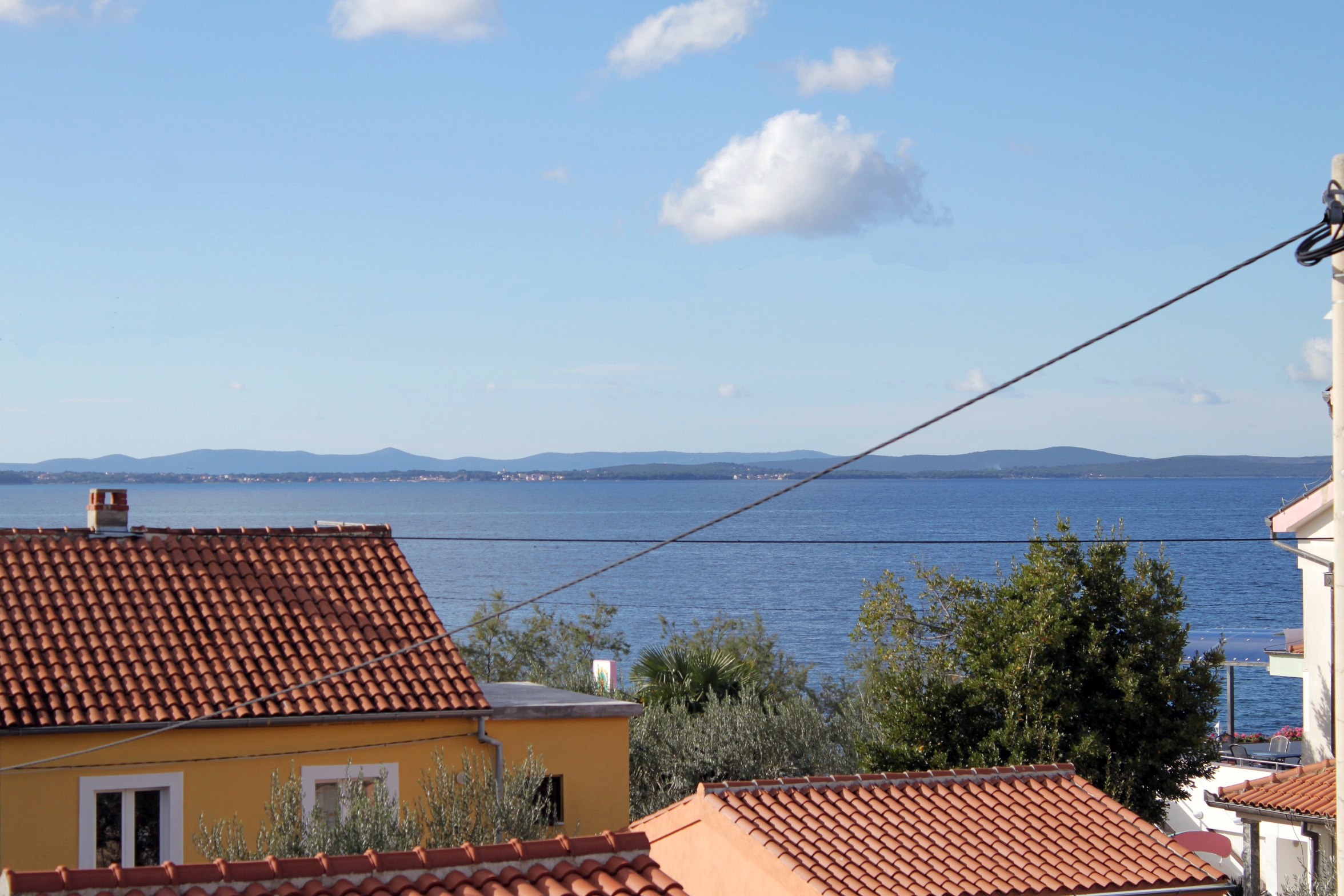 Two bedroom apartment with balcony and sea view Zadar - Diklo, Zadar  A-a