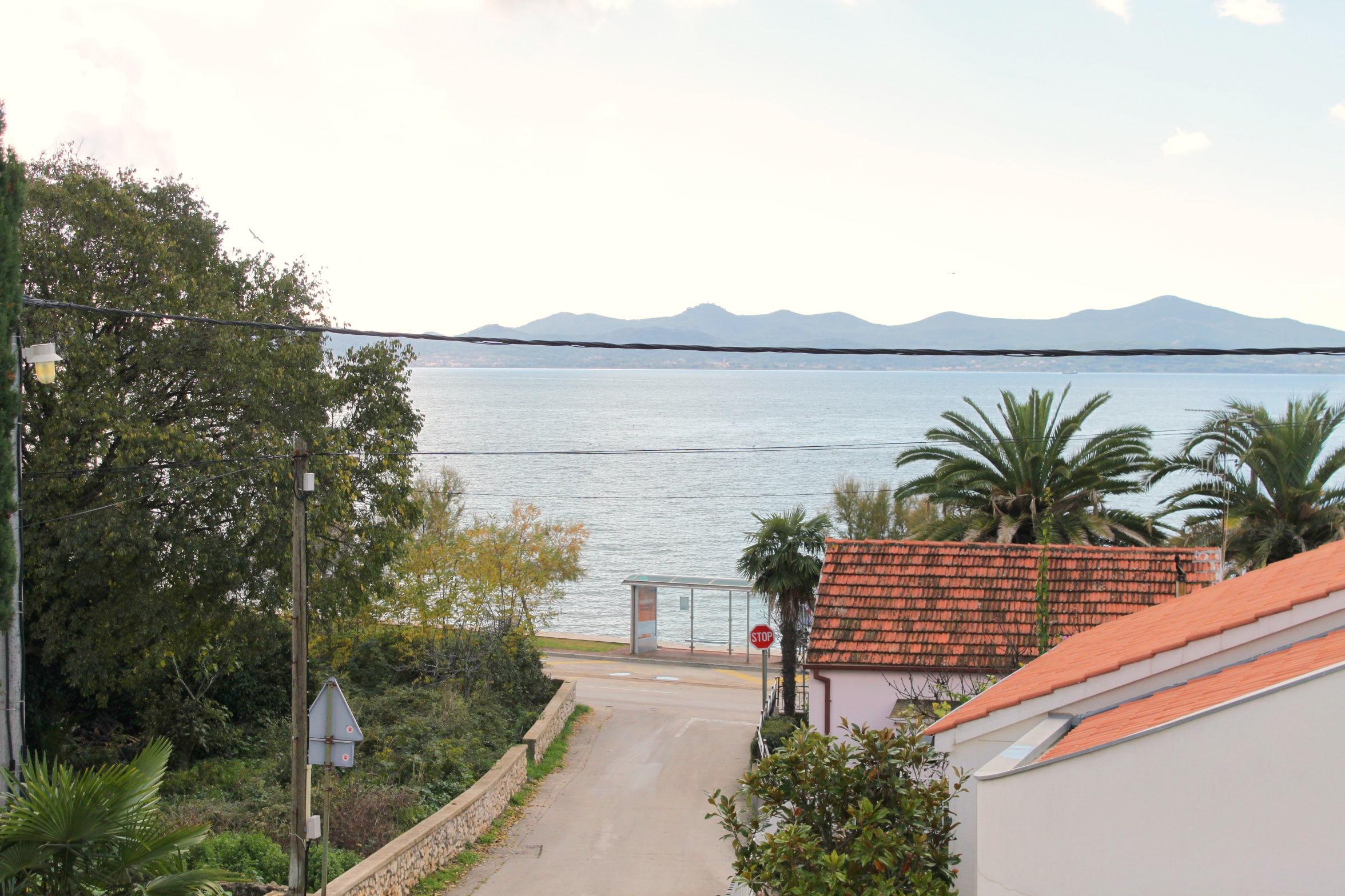 Two bedroom apartment with balcony and sea view Zadar - Diklo, Zadar  A-a