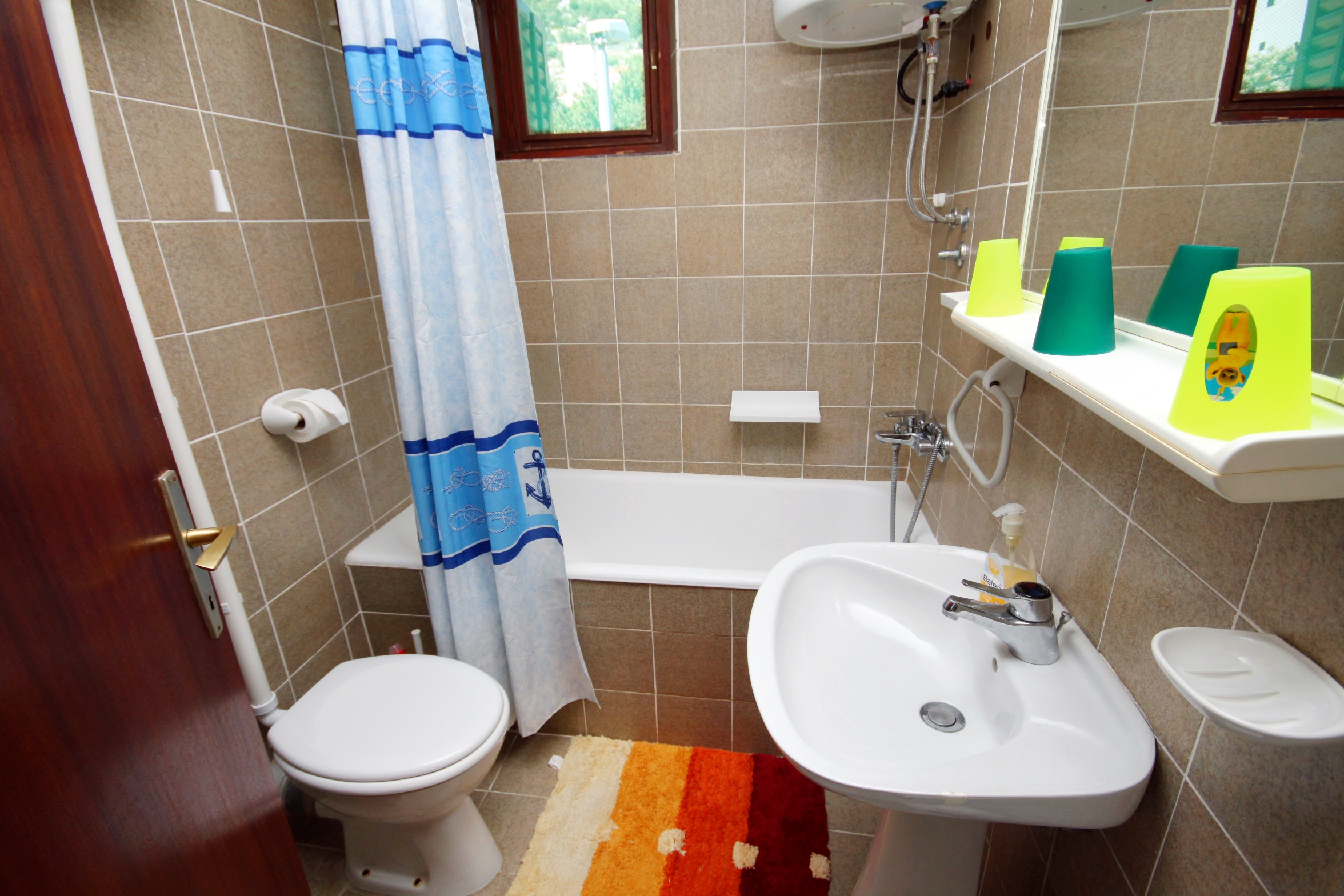 Two bedroom apartment with terrace and sea view Zavala, Hvar  A-b