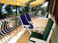 Zavala, Terras in the apartment, with a sea view, (pet friendly) en WiFi.