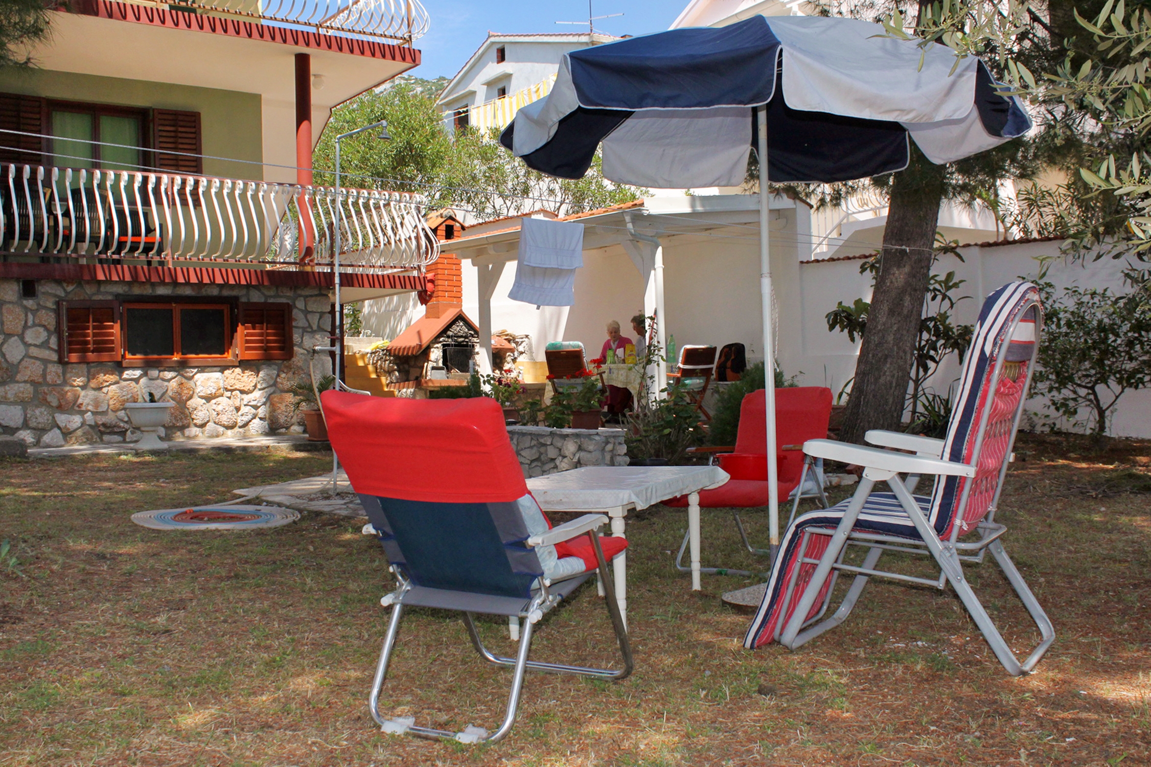 Two bedroom apartment with terrace and sea view Zavala, Hvar (A-594-a)