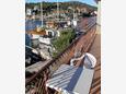 Ražanj, Balcon dans l’hébergement en type apartment, avec la vue sur la mer, animaux acceptés et WiFi.