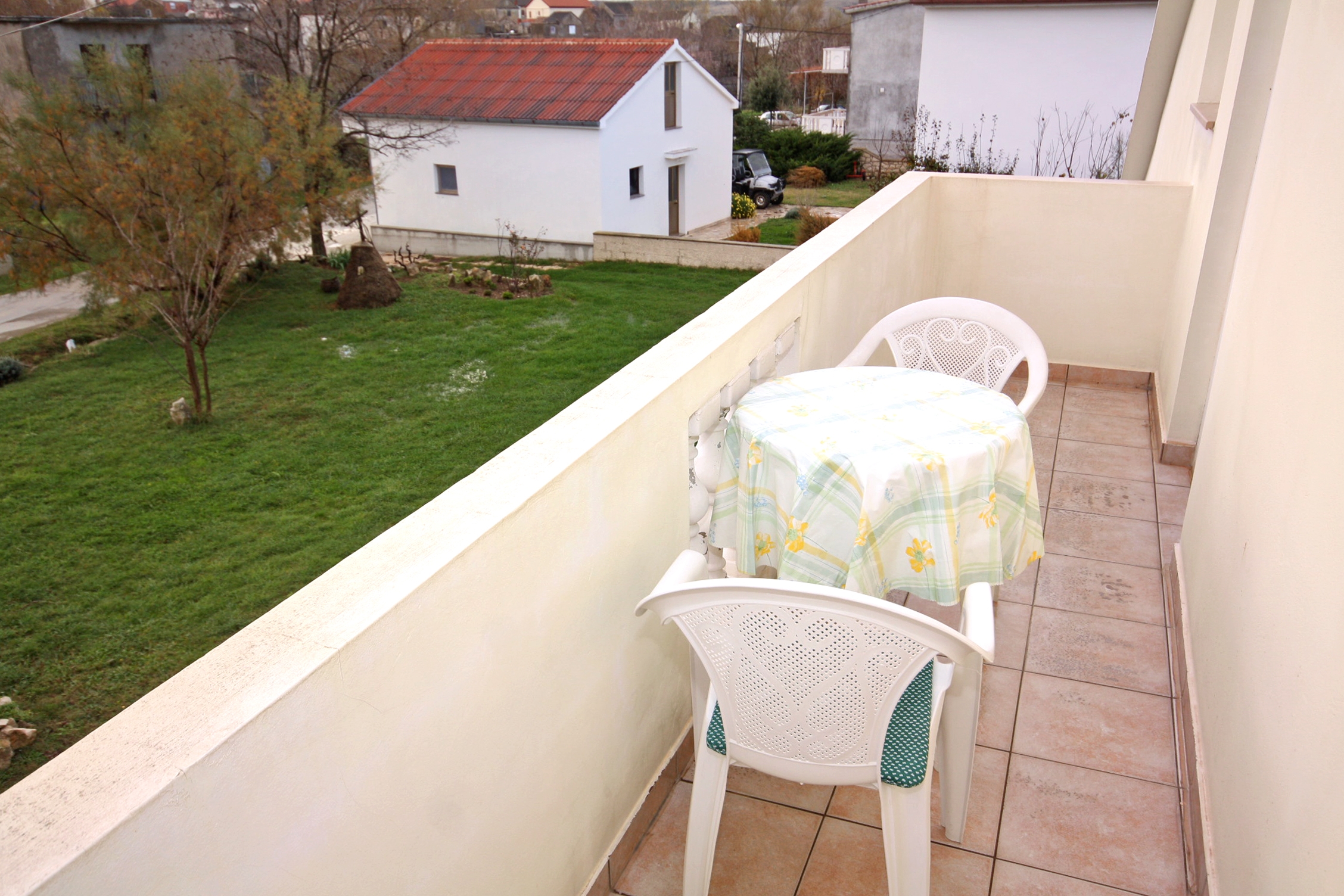 One bedroom apartment with terrace Ljubač, Zadar  A-a