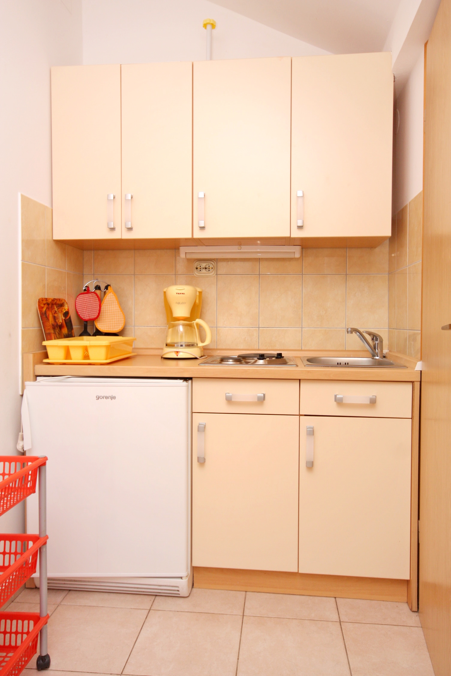 One bedroom apartment with terrace Ljubač, Zadar  A-a