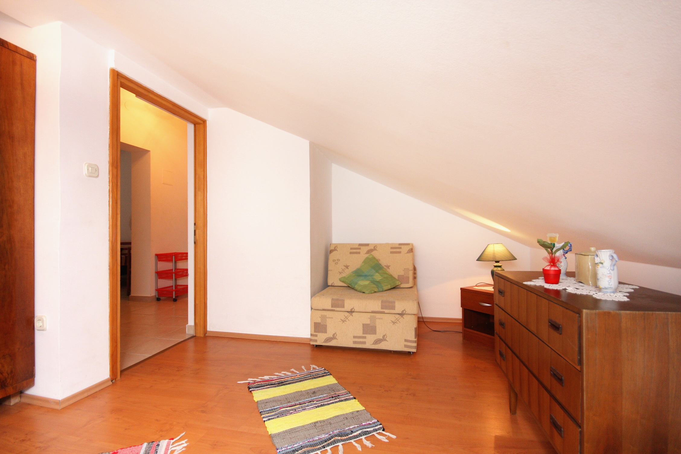 One bedroom apartment with terrace Ljubač, Zadar  A-a