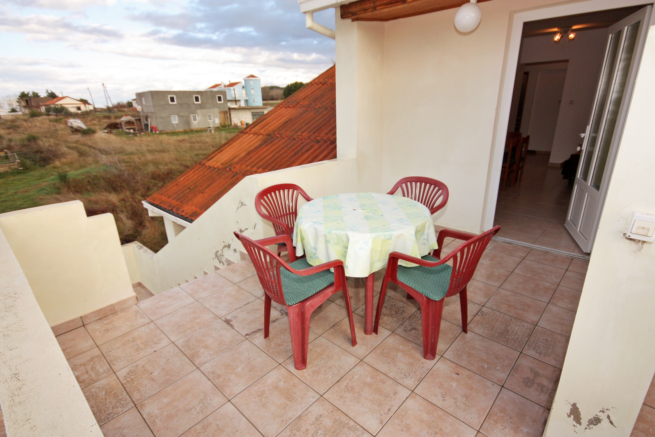 One bedroom apartment with terrace Ljubač, Zadar  A-b