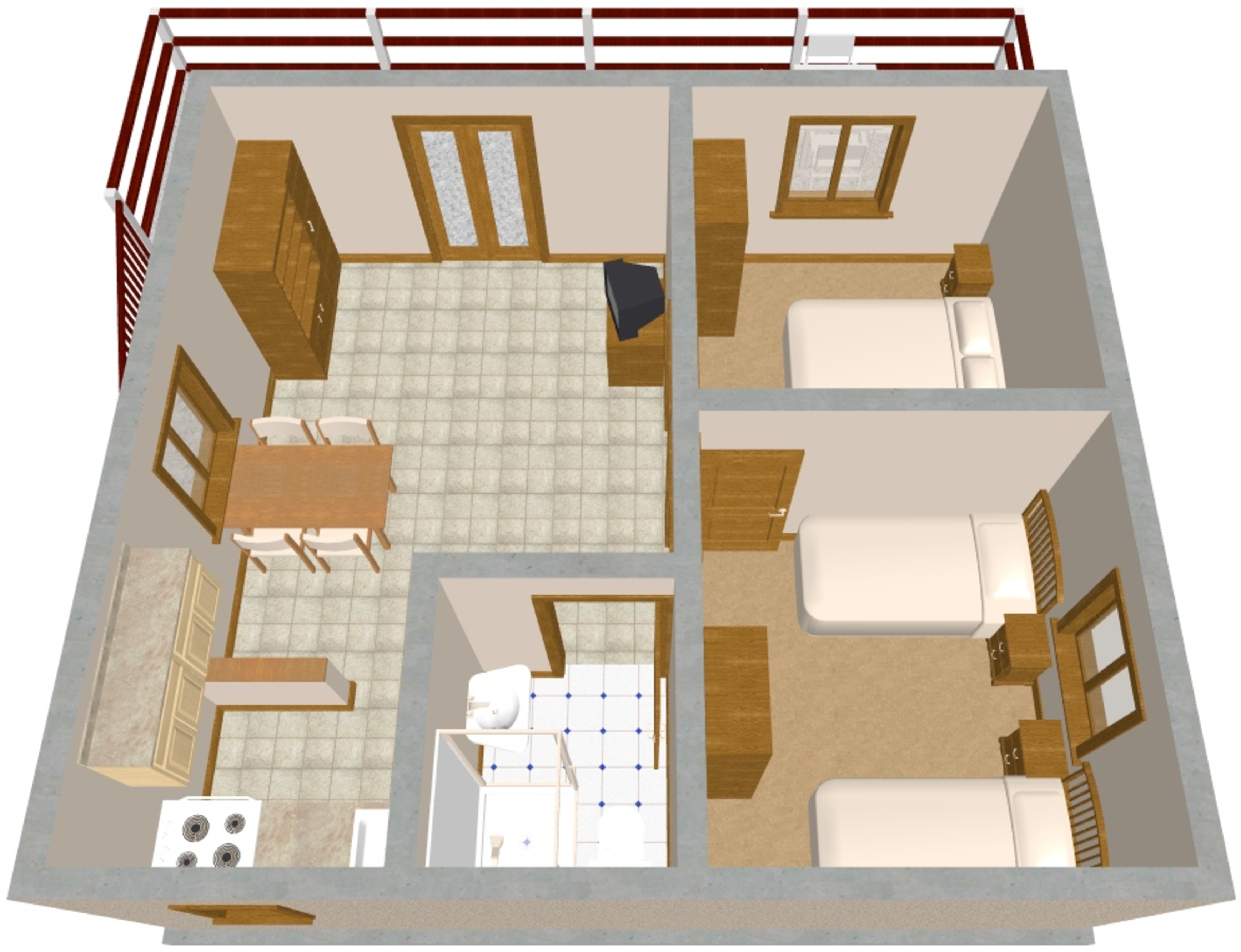 Two bedroom apartment near beach Mudri Dolac, Hvar  A-b