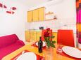 Vrsi - Mulo, Столовая в размещении типа apartment, доступный кондиционер и WiFi.