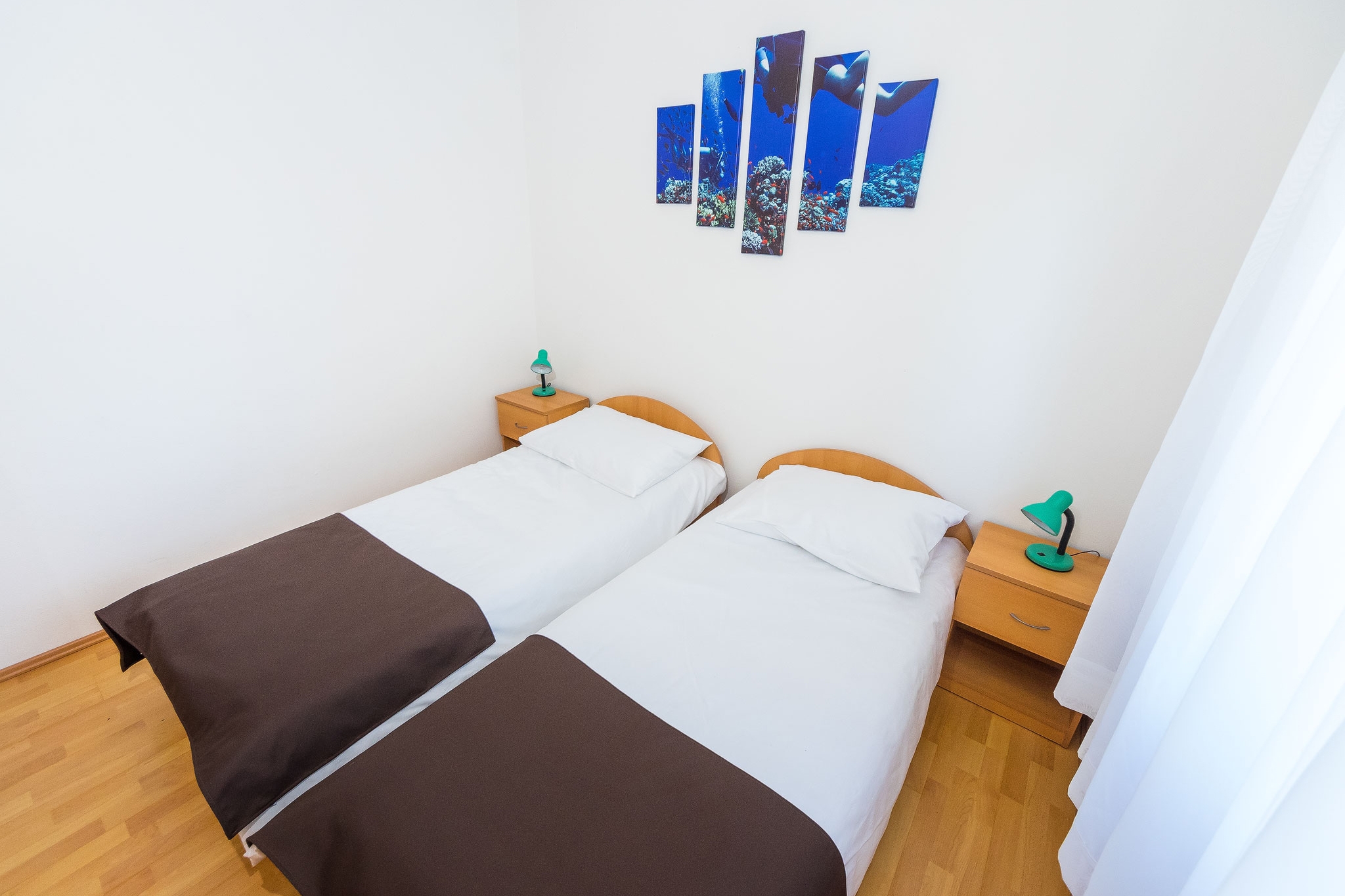 Two bedroom apartment near beach Vrsi - Mulo, Zadar  A-d