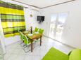 Dining room Vrsi - Mulo, Dining room in the apartment, air condition available and WiFi.