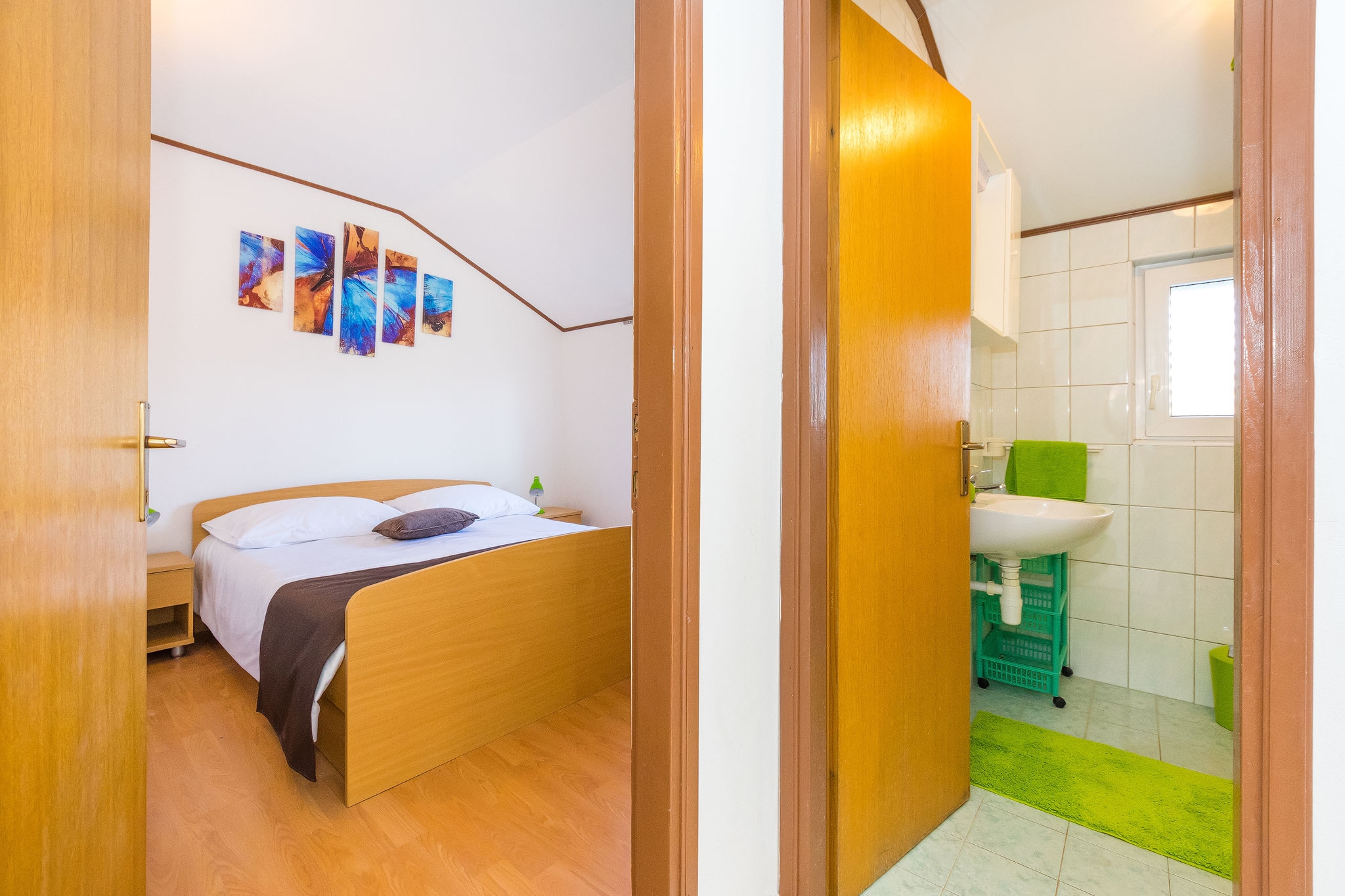 Two bedroom apartment near beach Vrsi - Mulo, Zadar  A-f