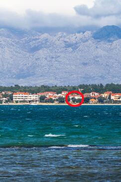 Vrsi - Mulo, Zadar, Объект 5951 - Апартаменты вблизи моря с галечным пляжем.