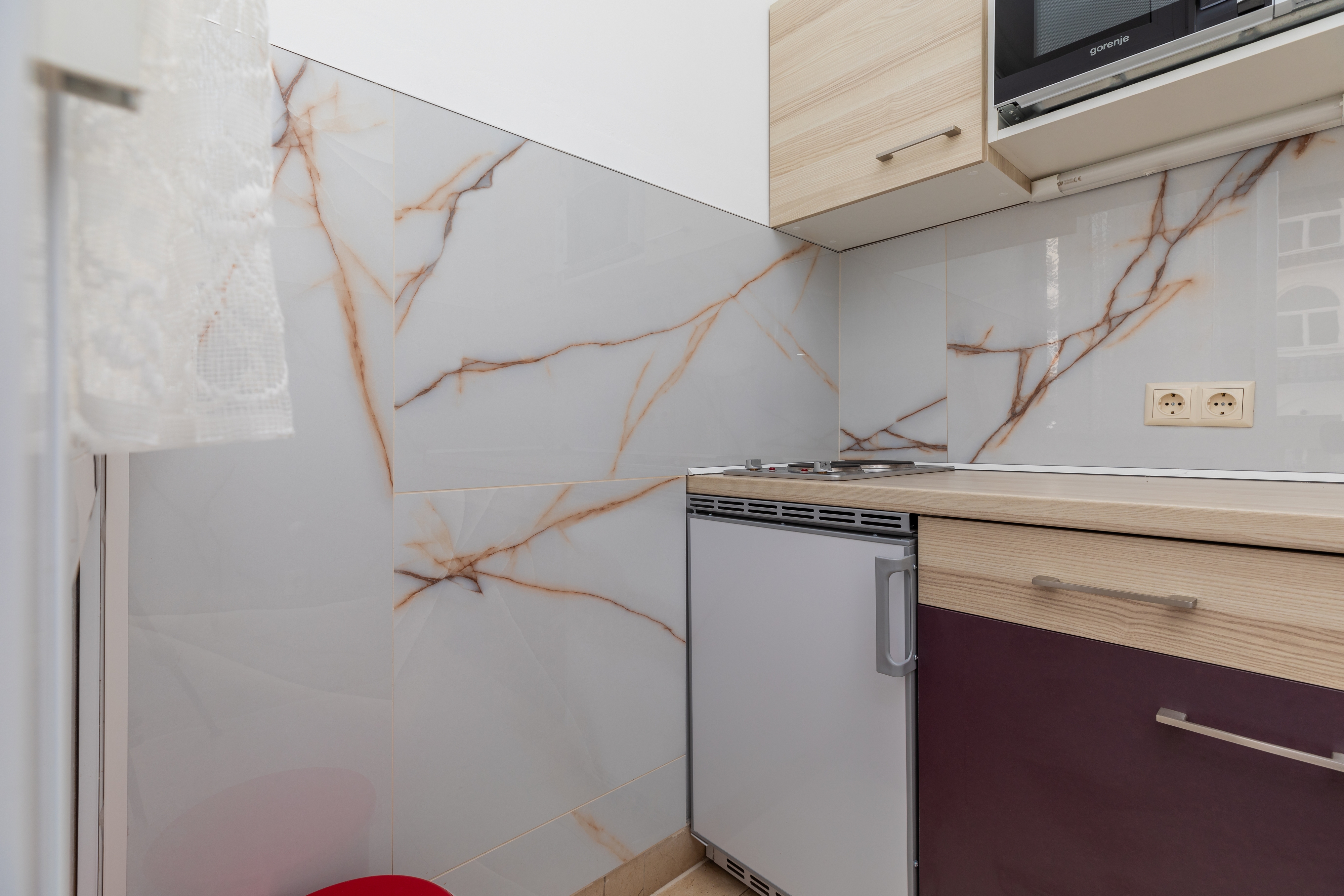 Two bedroom apartment with balcony Duće, Omiš (A-5973-b)