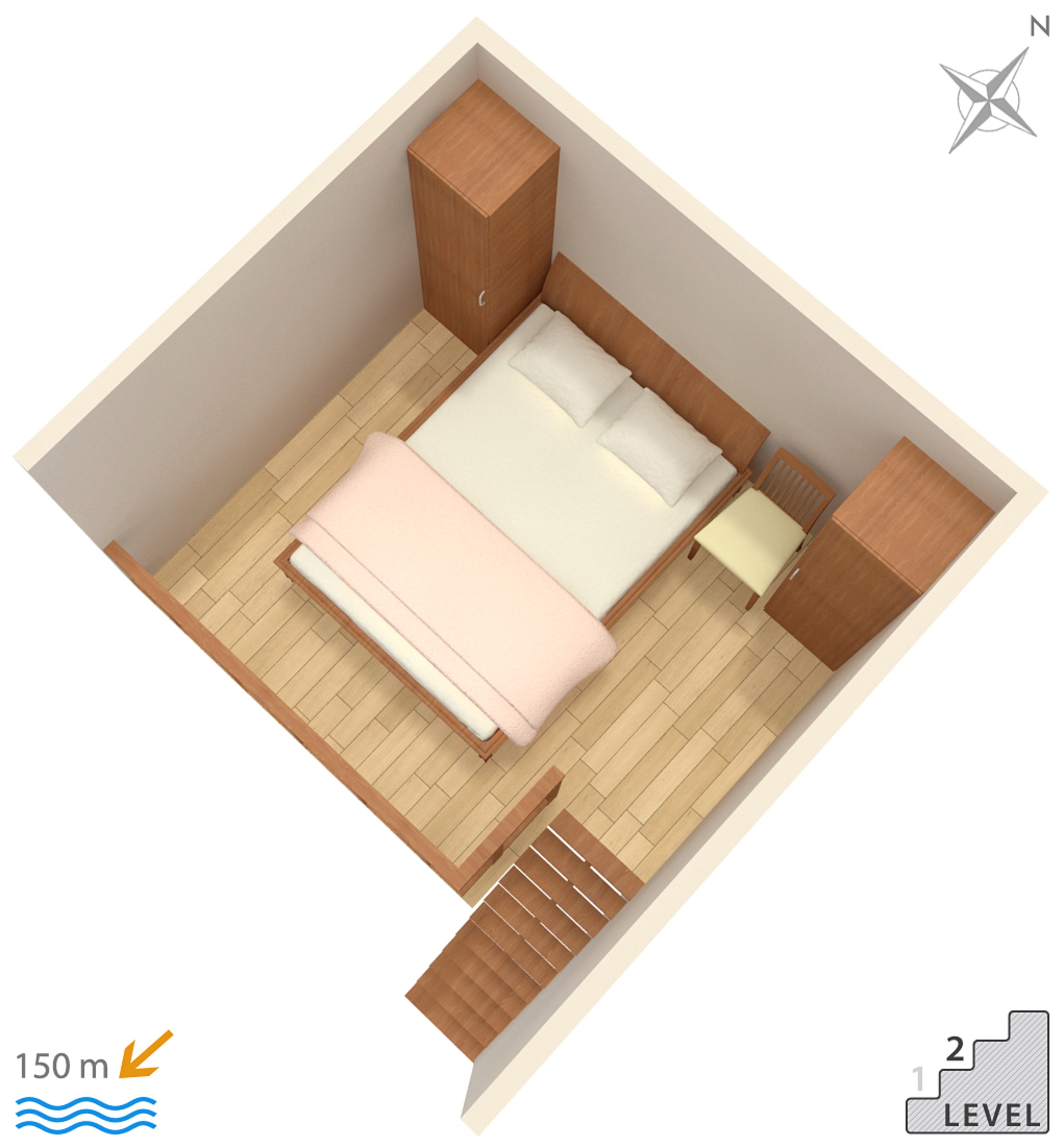 Studio flat with balcony Duće, Omiš  AS-b