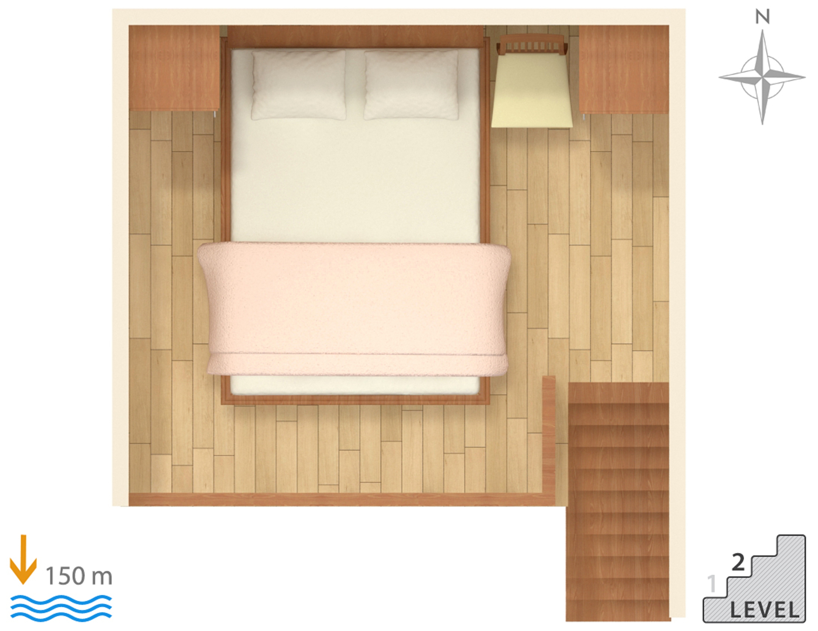Studio flat with balcony Duće, Omiš  AS-b