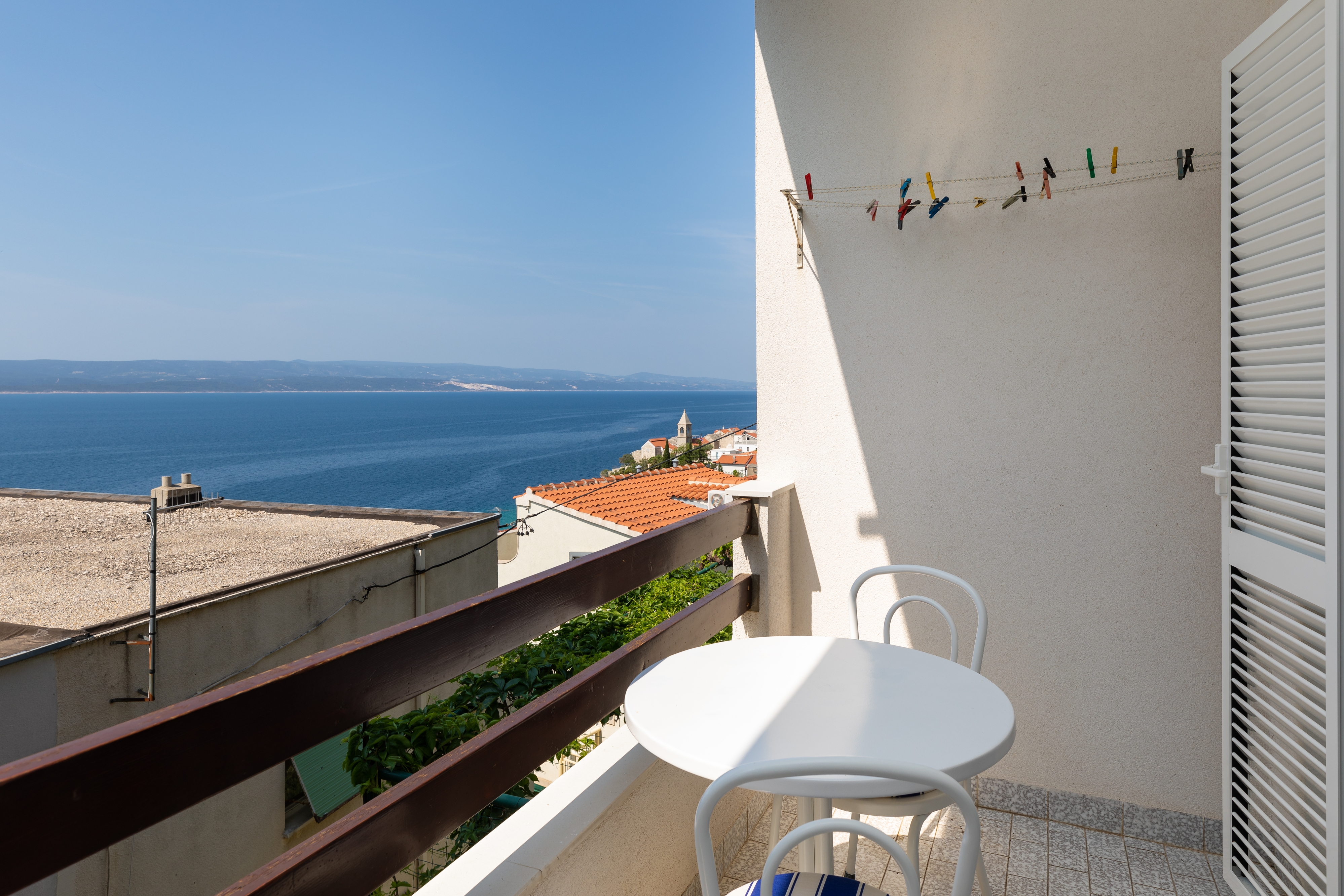 Two bedroom apartment with terrace and sea view Pisak, Omiš  A-a
