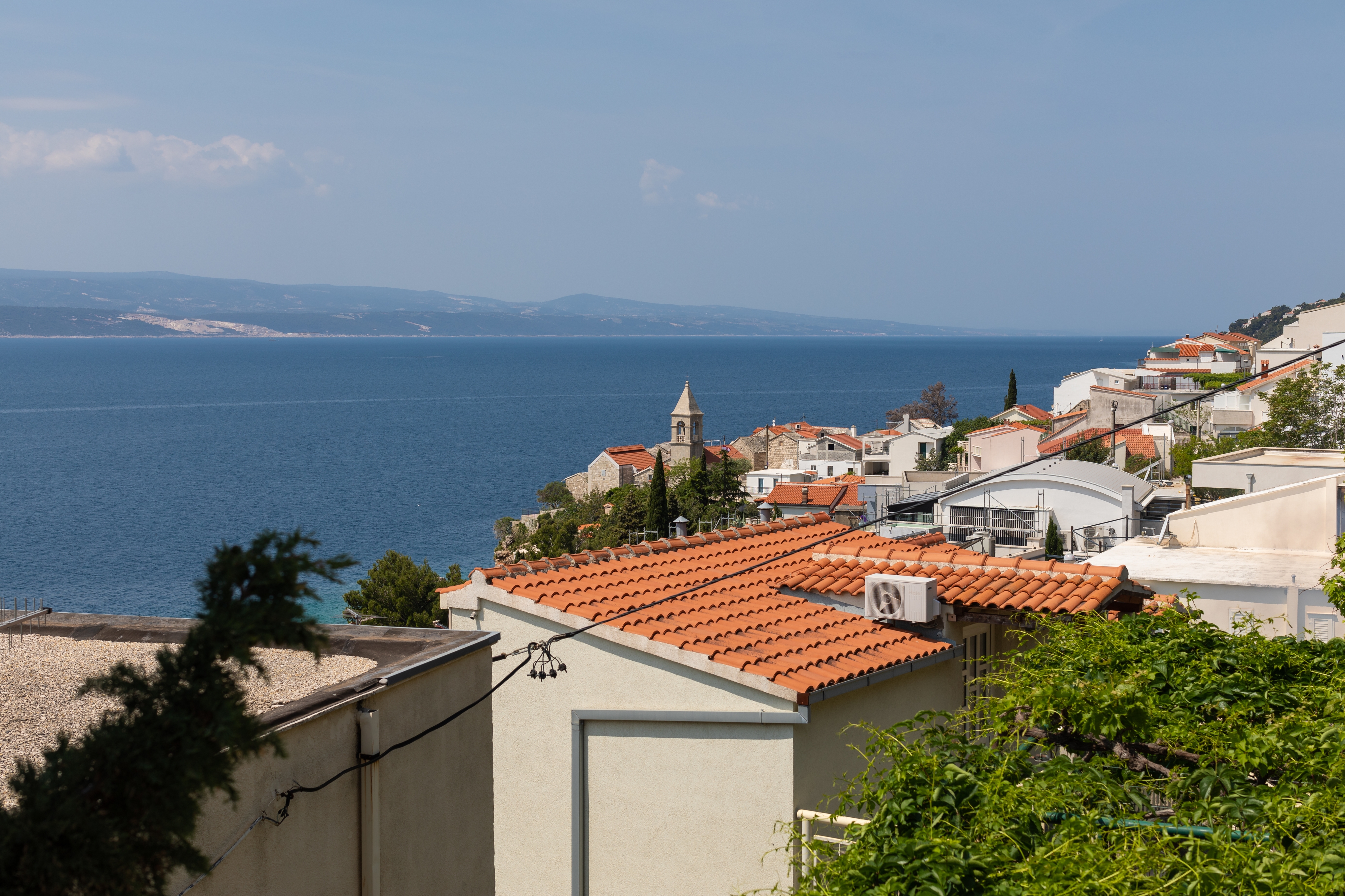 One bedroom apartment with balcony and sea view Pisak, Omiš  A-b