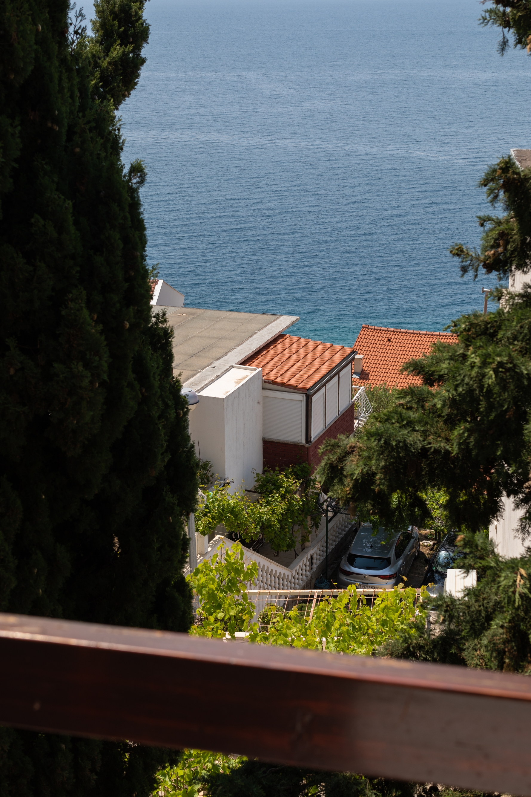 One bedroom apartment with balcony and sea view Pisak, Omiš  A-b