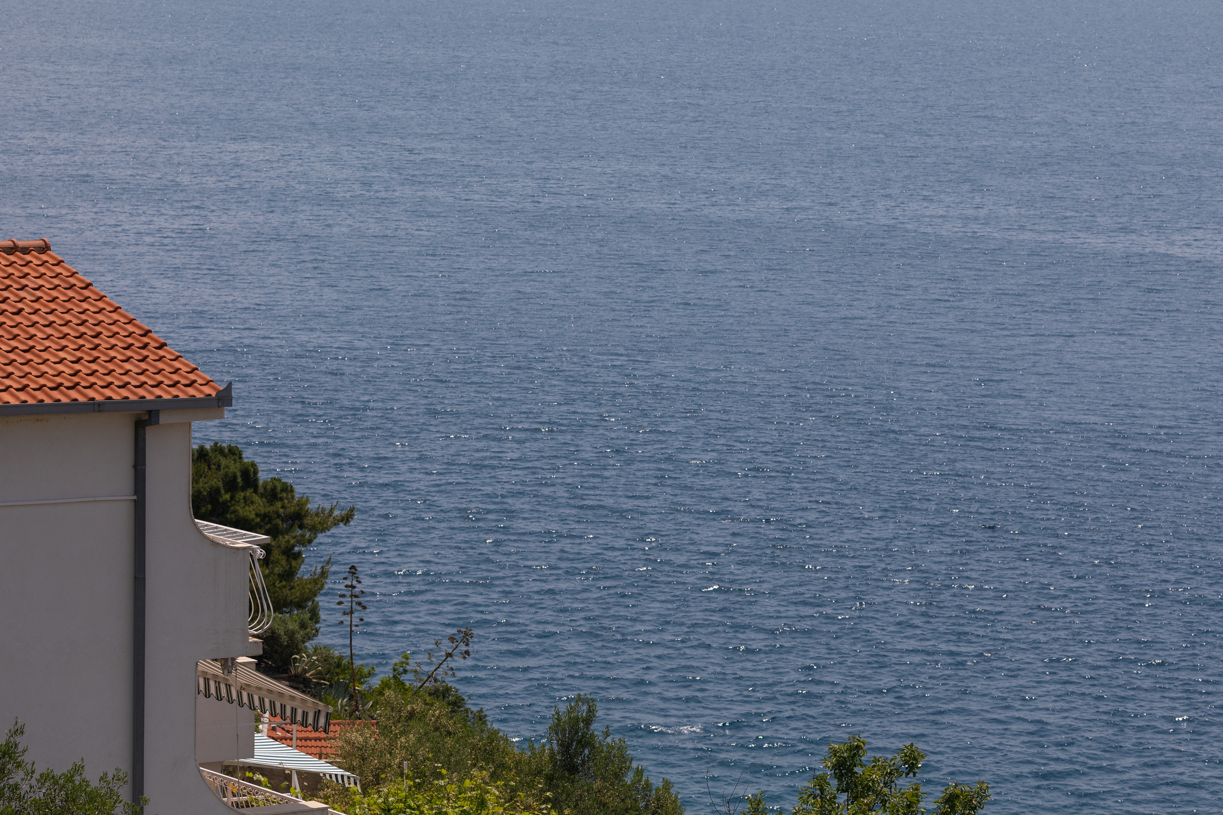 One bedroom apartment with terrace and sea view Pisak, Omiš  A-c