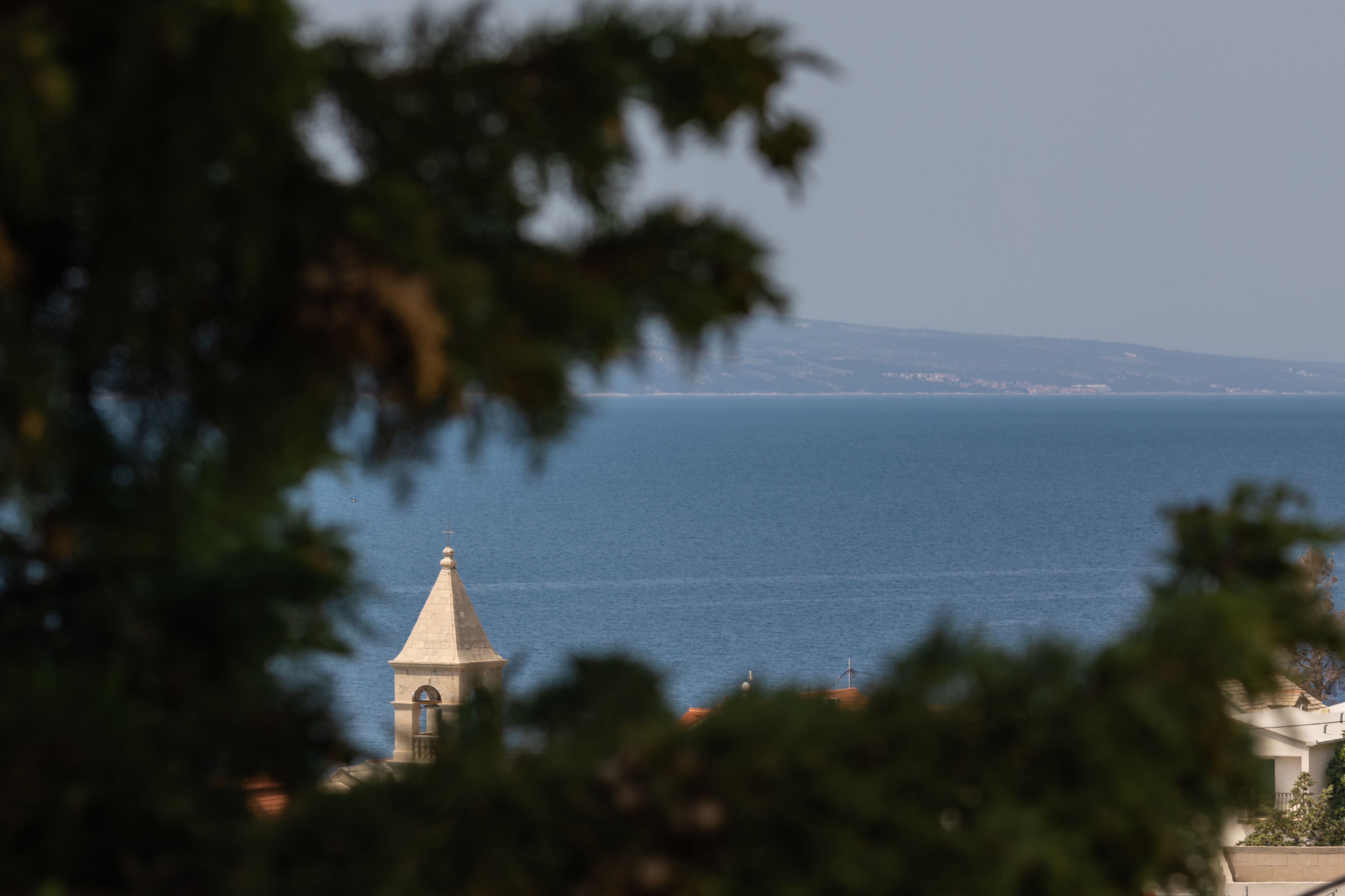 One bedroom apartment with terrace and sea view Pisak, Omiš  A-c