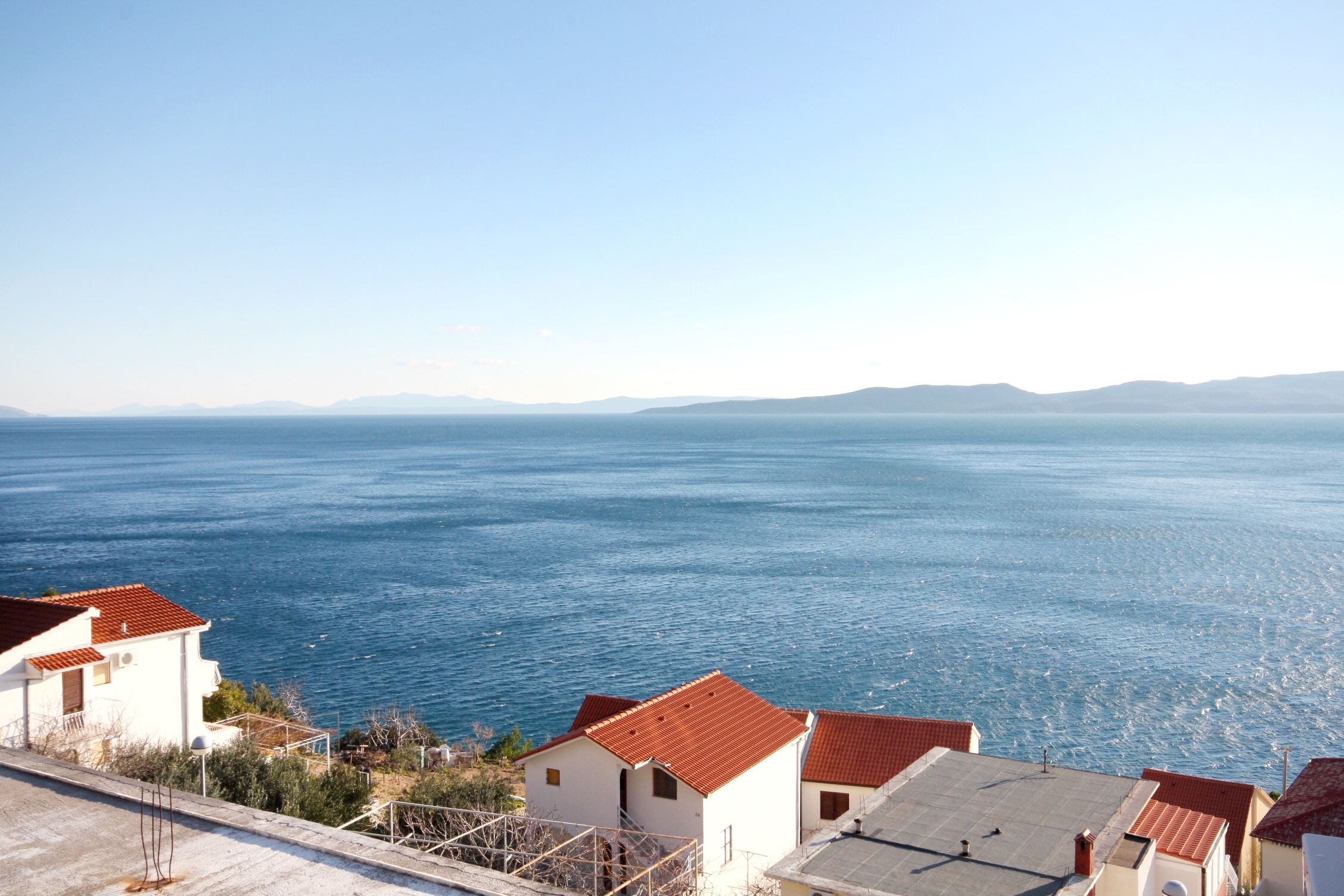 One bedroom apartment with balcony and sea view Pisak, Omiš  A-d
