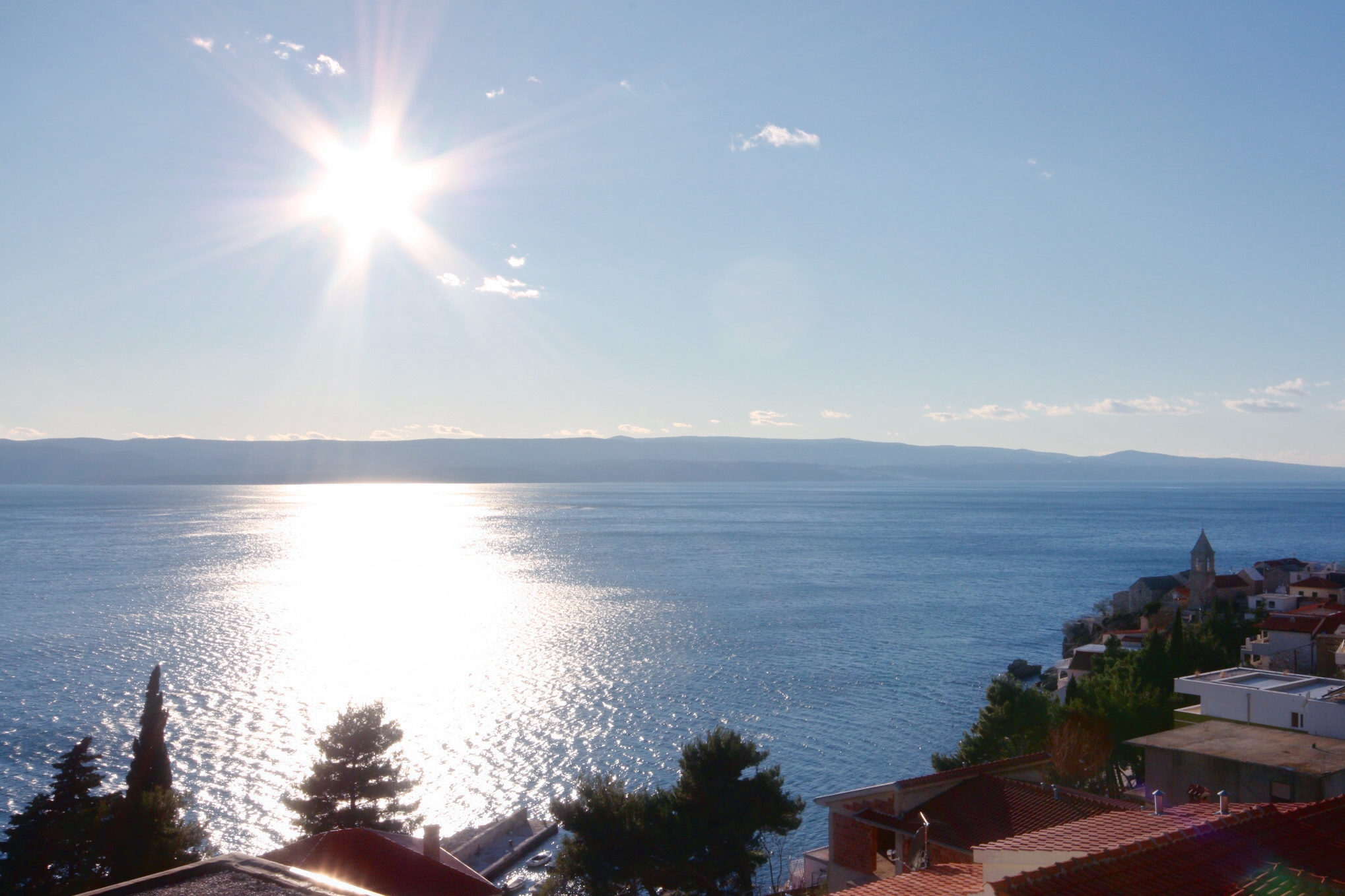 Two bedroom apartment with balcony and sea view Pisak, Omiš  A-e
