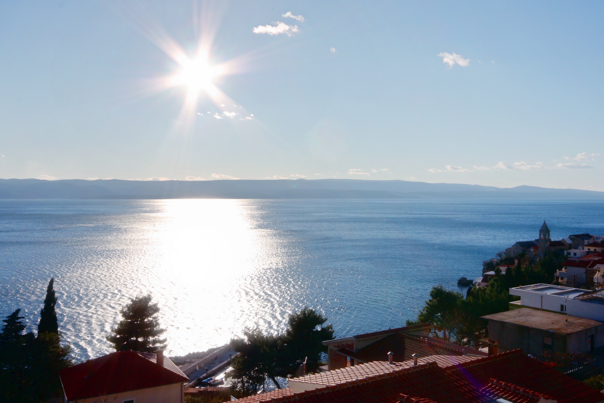 Two bedroom apartment with balcony and sea view Pisak, Omiš  A-e
