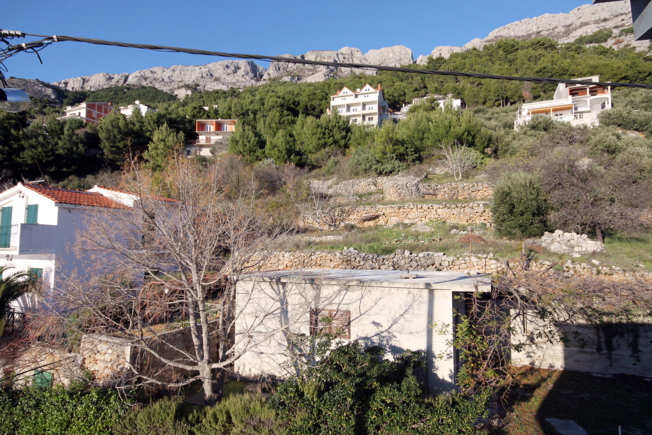 Two bedroom apartment with balcony and sea view Pisak, Omiš  A-e
