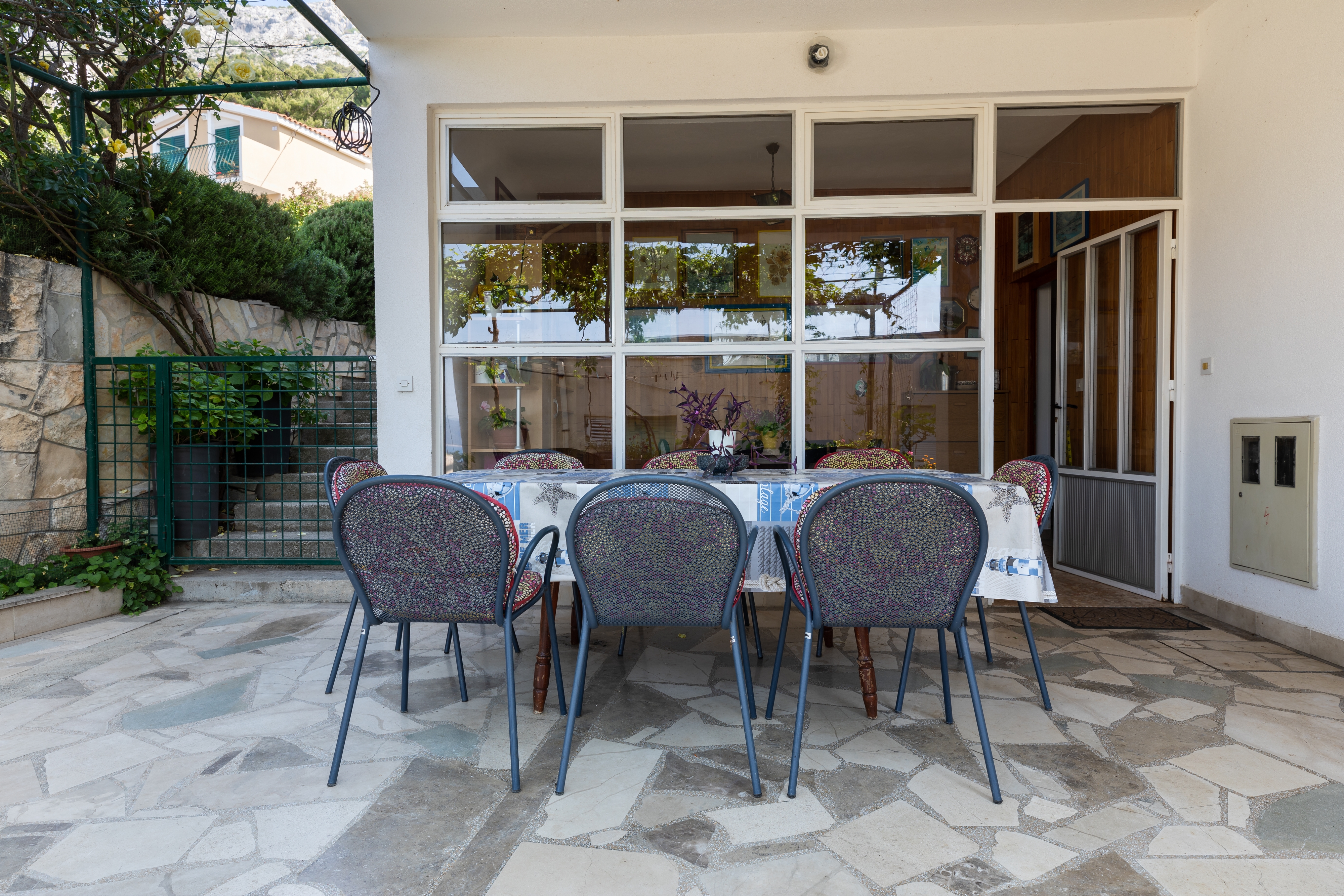 Two bedroom apartment with terrace and sea view Pisak, Omiš  A-f