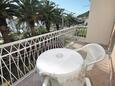 Duće, Balcon dans l’hébergement en type apartment, avec la vue sur la mer, animaux acceptés et WiFi.