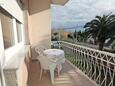 Duće, Balcon dans l’hébergement en type apartment, avec la vue sur la mer, animaux acceptés et WiFi.