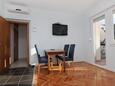 Jídelna Duće, Jídelna v ubytování typu apartment, s klimatizací, domácí mazlíčci povoleni a WiFi.