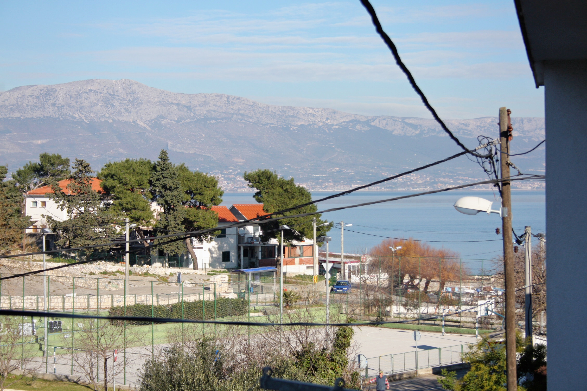 One bedroom apartment with balcony and sea view Slatine, Čiovo  A-a