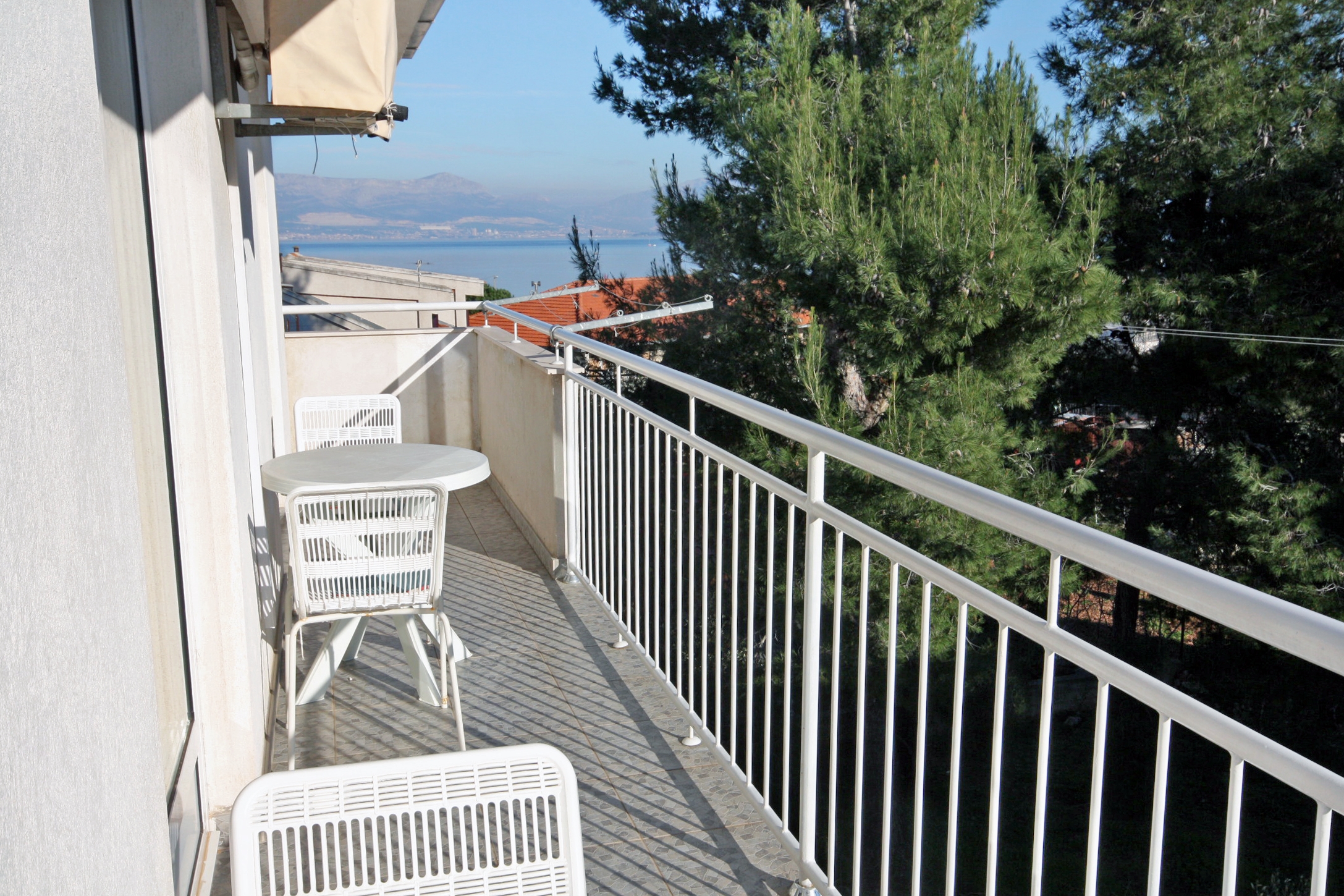 Jednosobni apartman s balkonom Slatine, Čiovo  A-b