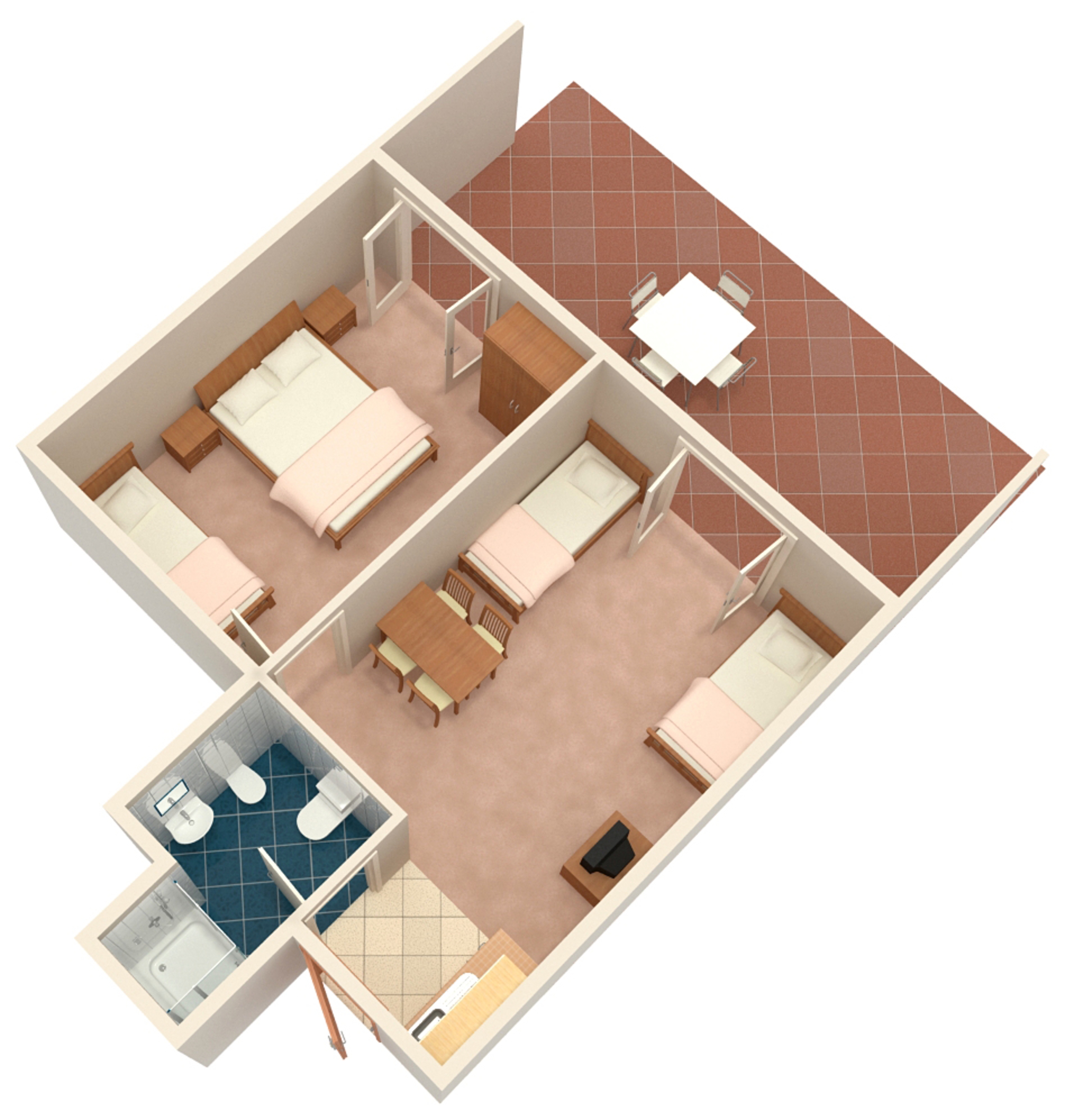 One bedroom apartment with terrace and sea view Lokva Rogoznica, Omiš  A-a