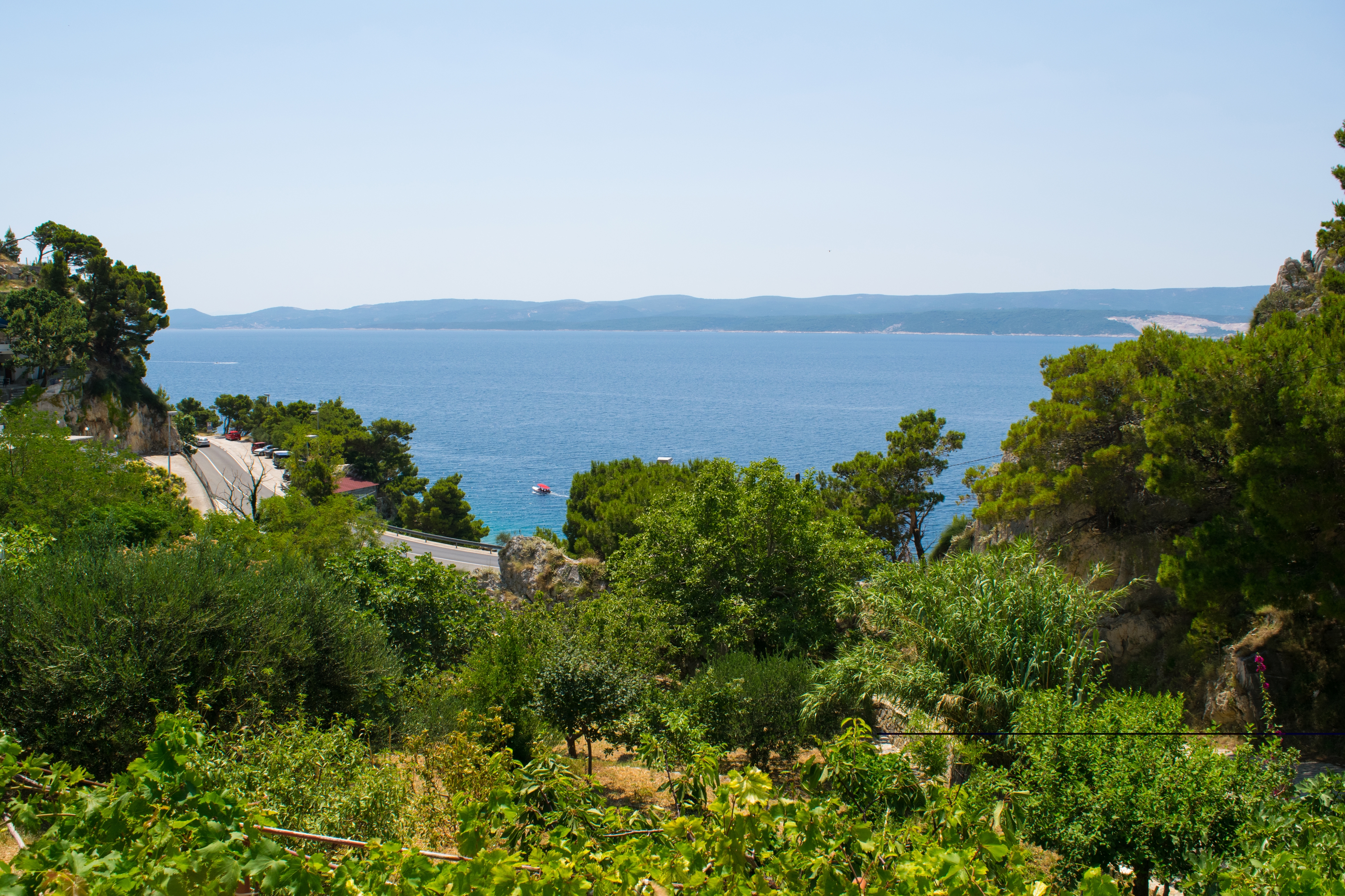 Studio flat with terrace and sea view Lokva Rogoznica, Omiš  AS-a