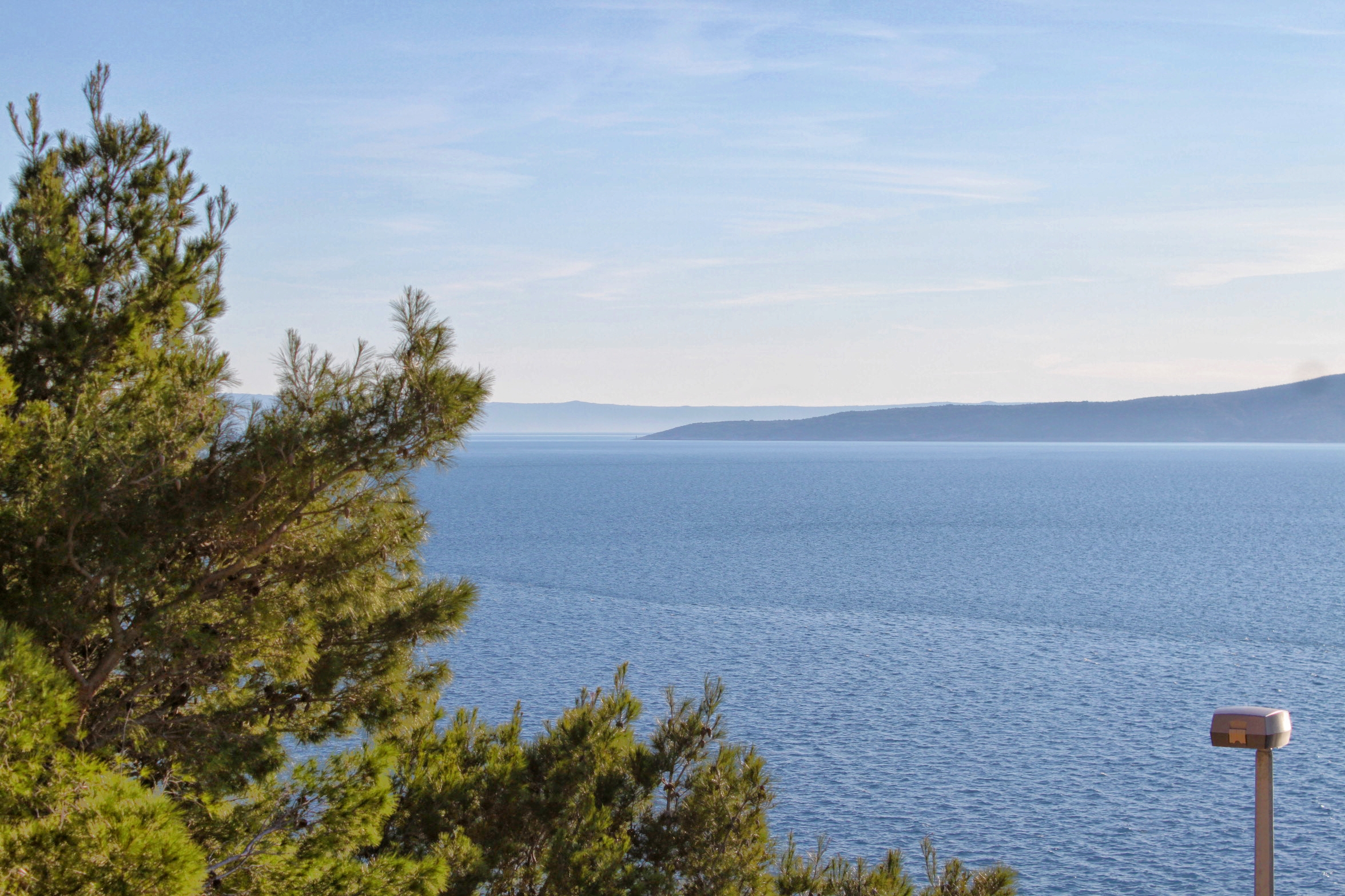 One bedroom apartment with terrace and sea view Brela, Makarska  A-a