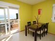 Dining room Marina, Dining room in the apartment, dopusteni kucni ljubimci i WIFI.