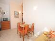 Dining room Klimno, Dining room in the apartment, dopusteni kucni ljubimci.