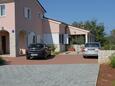 Parking lot Klimno, Krk, Parking lot 6017 - Apartments near sea with pebble beach.