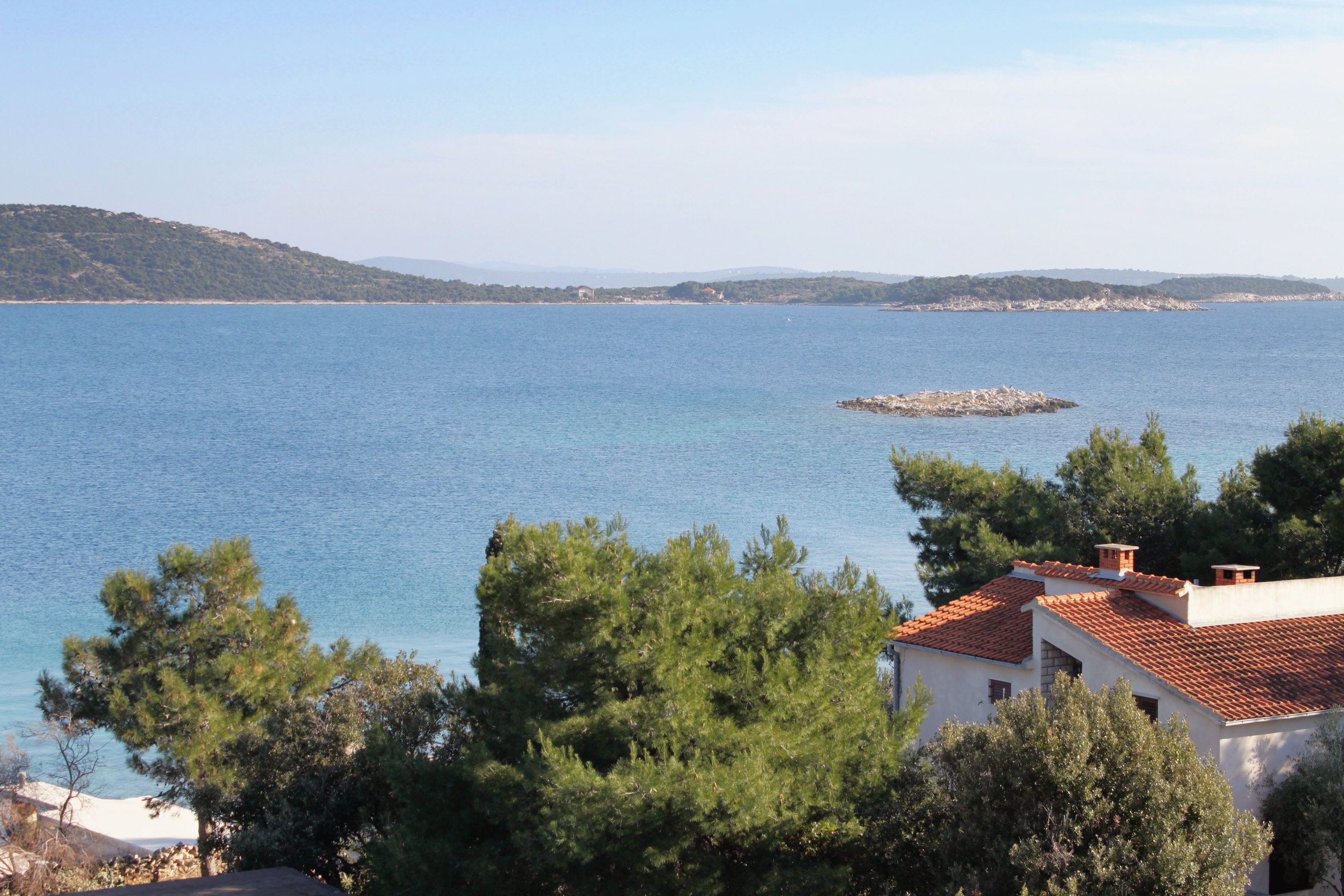 Three bedroom apartment with terrace and sea view Sevid, Trogir (A-6024-a)