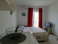 Living room Sevid, Living room in the apartment, air condition available, (pet friendly) and WiFi.