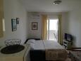 Living room Sevid, Living room in the apartment, air condition available, (pet friendly) and WiFi.