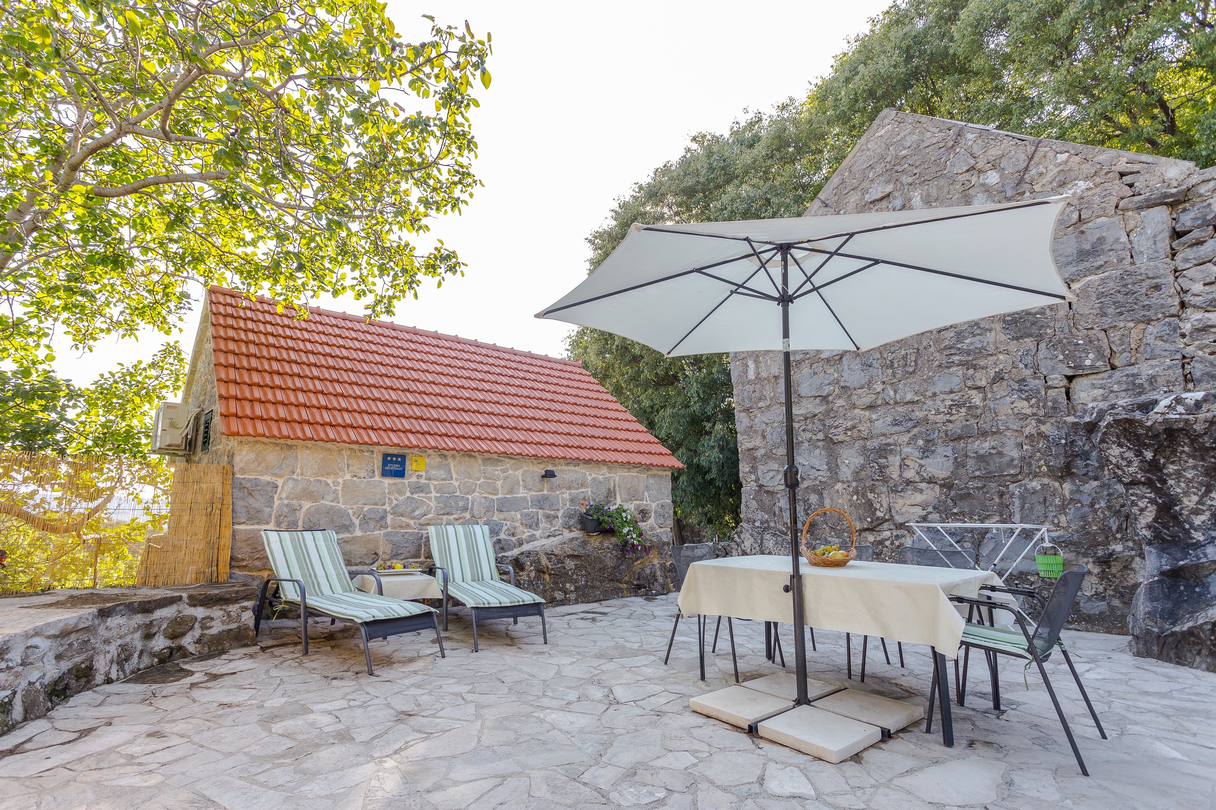 Studio flat with air-conditioning Gata, Omiš  AS-a