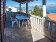 Terrace 1 Postira, Terrace 1 in the apartment, with a sea view and (pet friendly).