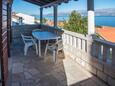 Postira, Terraza 1 in the apartment, with a sea view, (pet friendly) y WiFi.