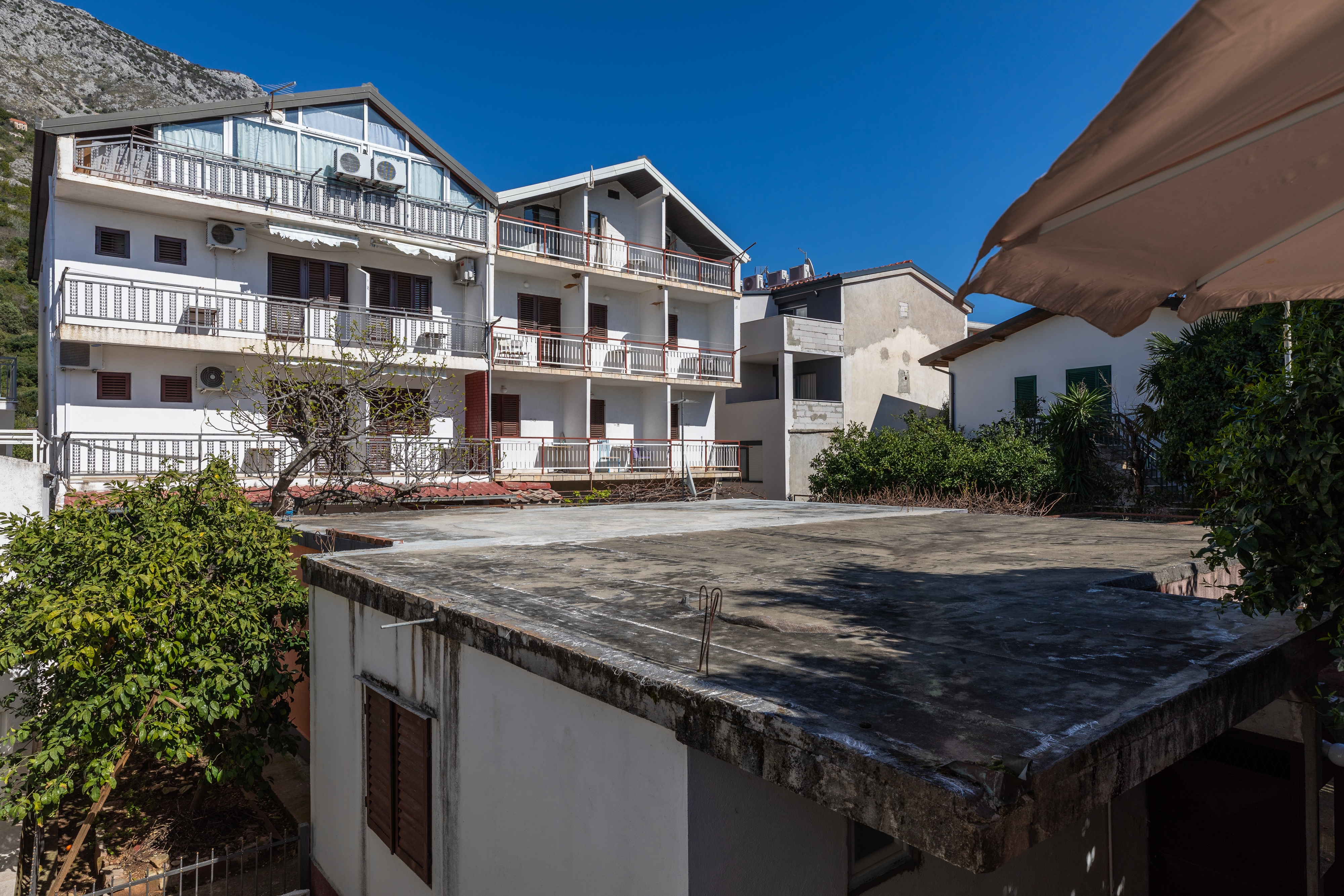 One bedroom apartment with terrace Podaca, Makarska  A-c