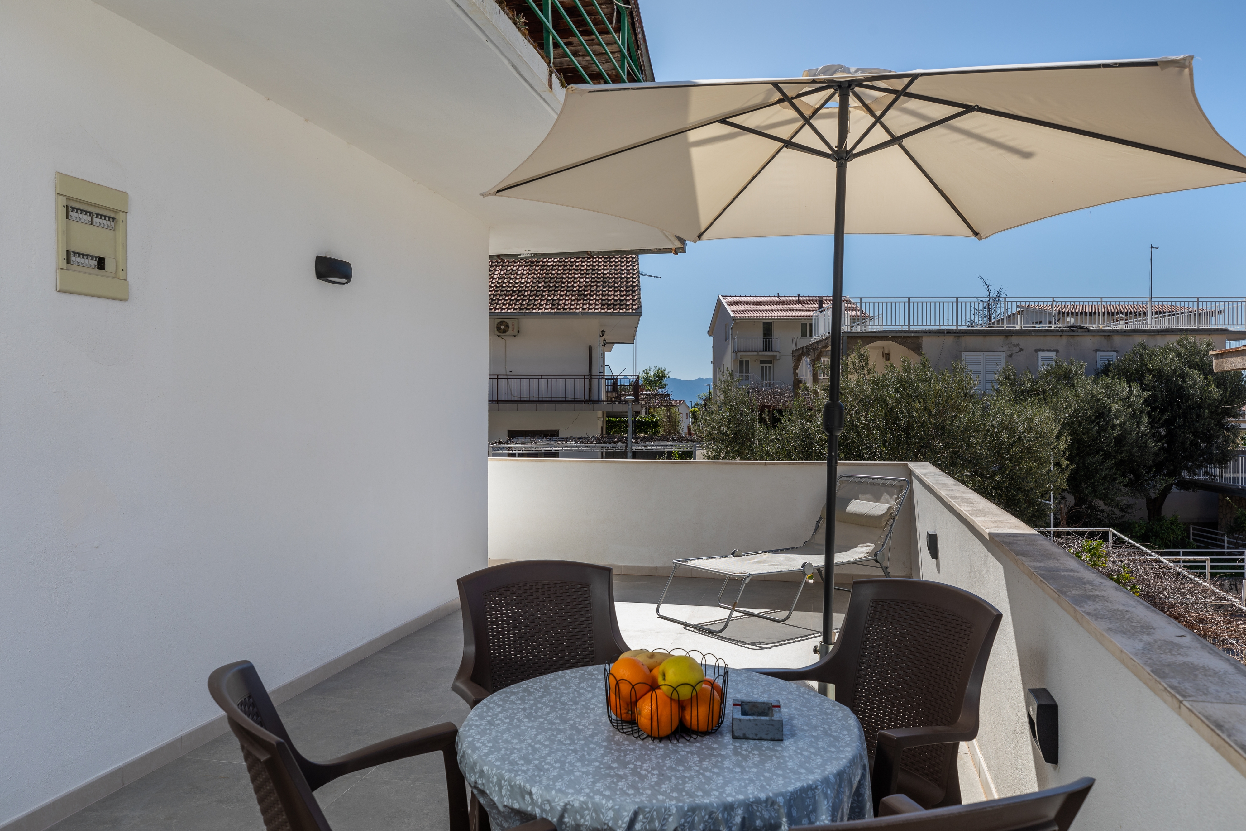 One bedroom apartment with terrace Podaca, Makarska  A-d
