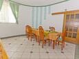 Salle à manger Brela, Salle à manger dans l’hébergement en type apartment, animaux acceptés et WiFi.