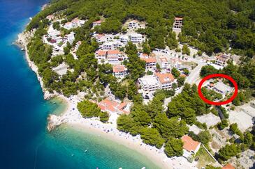Property Brela, Makarska, Property 6056 - Apartments and Rooms near sea with pebble beach.